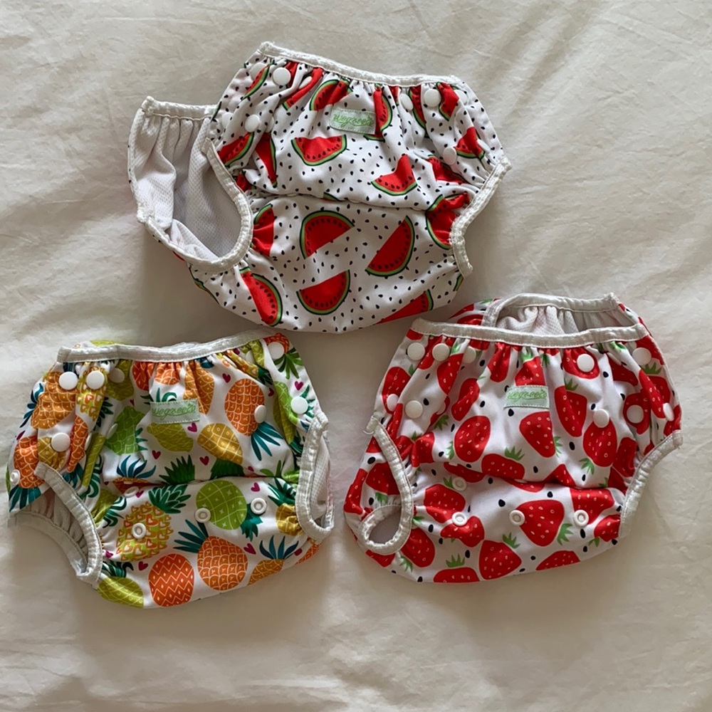 wegreeco swim diapers size large